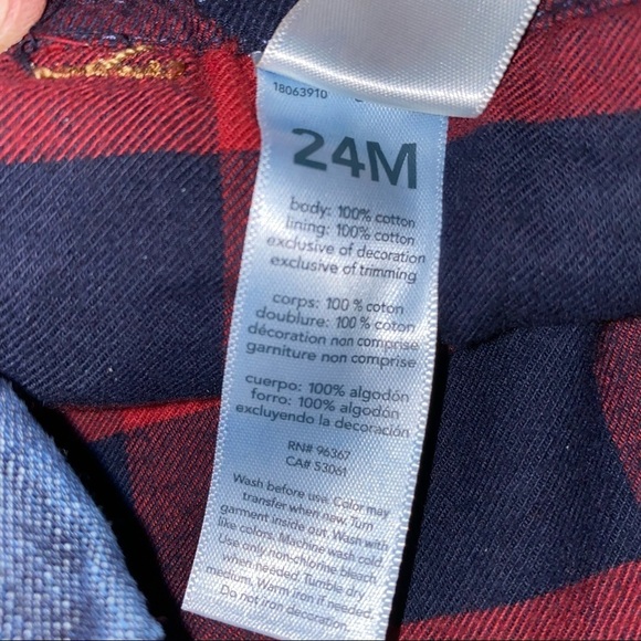 𝅺NWT! Everyone needs a pair of OSHKOSH overalls!! This pair is for your toddler - Picture 5 of 6